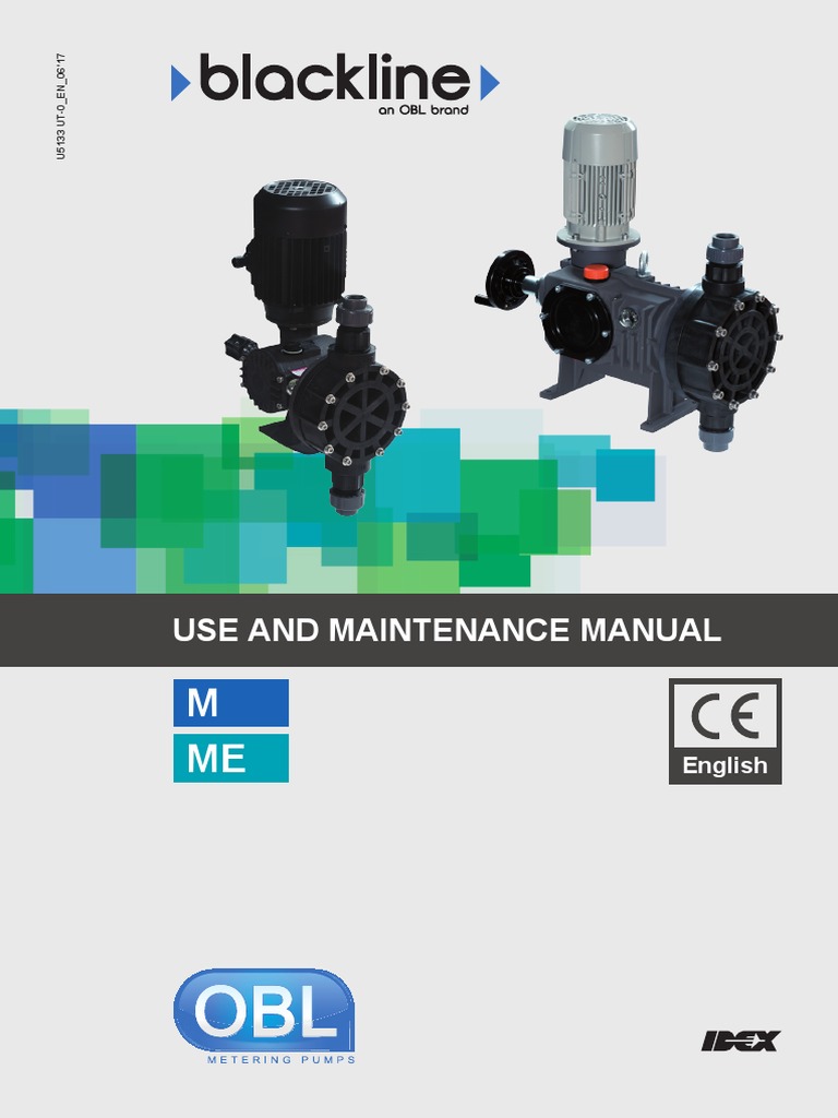 Use And Maintenance Manual Obl Dosing Pump M Me Decibel Pump