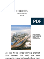 Ecocities: Urban Landscapes 20-8-19