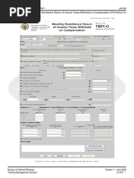 DT 0107 Monthly Paye Deductions Return Form v1 2 PDF | PDF | Taxation ...