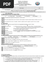 k12 Grade 10 English Test Questions