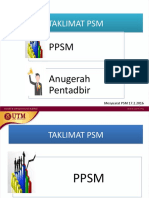 Terkini Taklimat MPPSM PTJ 2016 3.4.2016
