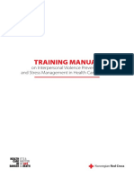 Training Manual: On Interpersonal Violence Prevention and Stress Management in Health Care Facilities