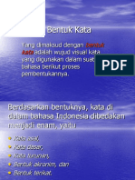 Bentuk Kata Tpi