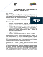 2013 - Requisitos Inscripcion Examen PDF