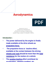 AUTOMOBILE AERODYNAMICS