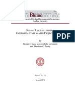 SEISMIC RISK ANALYSIS FOR CALIFORNIA STATE WATER PROJECT – REACH C