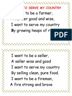 I Want To Serve My Country