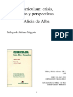 Curriculum - Alicia de Alba