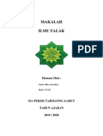 Makalah Ilmu Falak