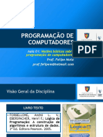 Aula 01 - Programação