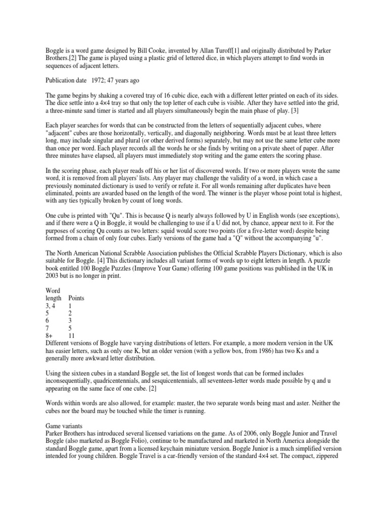 Word Factory | PDF | Tabletop Games | Grammar