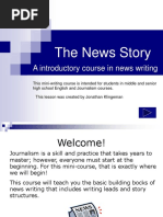 The News Story: A Introductory Course in News Writing