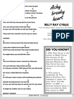 Achy Breaky Heart Chords