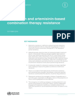WHO Artemisinin 2016 PDF