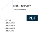 Special Actvity: Movie Analysis