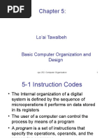 Lo'ai Tawalbeh: Cpe 252: Computer Organization 1