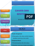 Power Point Cahaya Dan Sifatnya