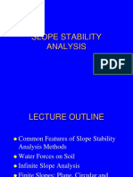 Slope Stability