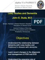 Lewy Bodies and Dementia John E. Duda, M.D