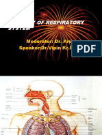 Anatomy of Respiratory System: Moderator: Dr. Aruna Speaker:Dr - Vipin KR - Singh