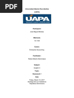 Universidad Abierta para Adultos (UAPA) : José Miguel Méndez