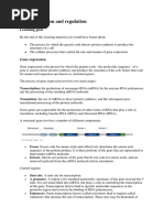 Gene Expression and Regulation-TRF