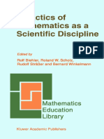 Didactica de la matematica como disciplina cientifica