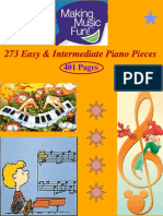 273 Easy & Intermediate Piano Pieces PDF