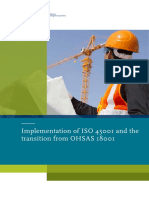 Implementation ISO 45001 Vs OHSAS 18001 PDF