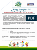 Saksham' National Competition-2019 Essay, Painting & Quiz: Bumper Prizes To Be Won-Worth Over Rs. 2.5 Crores