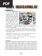 Unit 1.living in A DigitalAge564854459 PDF