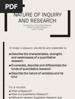 Inquiry and Research