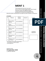 Manufacturing Process Q5