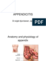 Appendicitis: DR - Sigid Djuniawan, SPB