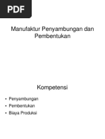 Manufaktur Penyambungan Dan Pembentukan