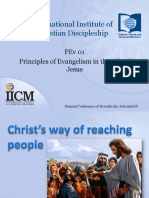 01 Principles of Evangelism in The Life of Jesus
