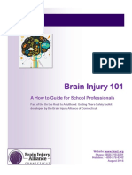 Brain Injury 101: A How To Guide For School Professionals
