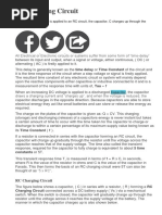 RC Charging Circuit