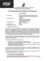 2018 LGU Training Program Design NCCA PCEP