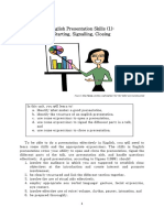 Presentation Skills PDF