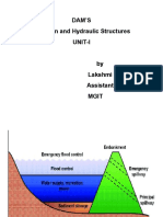 Dam'S Irrigation and Hydraulic Structures Unit-I by Lakshmi T Assistant Professor Mgit