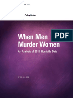 When Men Murder Women: An Analysis of 2017 Homicide Data