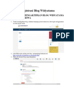 Panduan Penggunaan Blog PDF