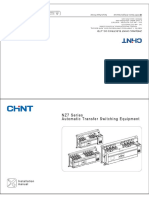 NZ7 Series Automatic Transfer Switching Equipment: Installation Manual