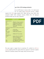 Circuit and Working of The LPG Leakage Detector