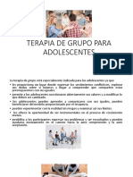 Terapia de Grupo para Adolescentes