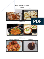 Asian Disctinct Cuisine: 1. India