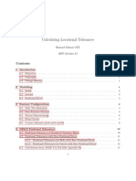 19036379 Calculating Locational Tolerances Howard Gibson