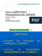 Diapositivas Bases Didácticas y Pedagógicas