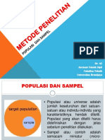 MG4 Populasi Dan Sampel